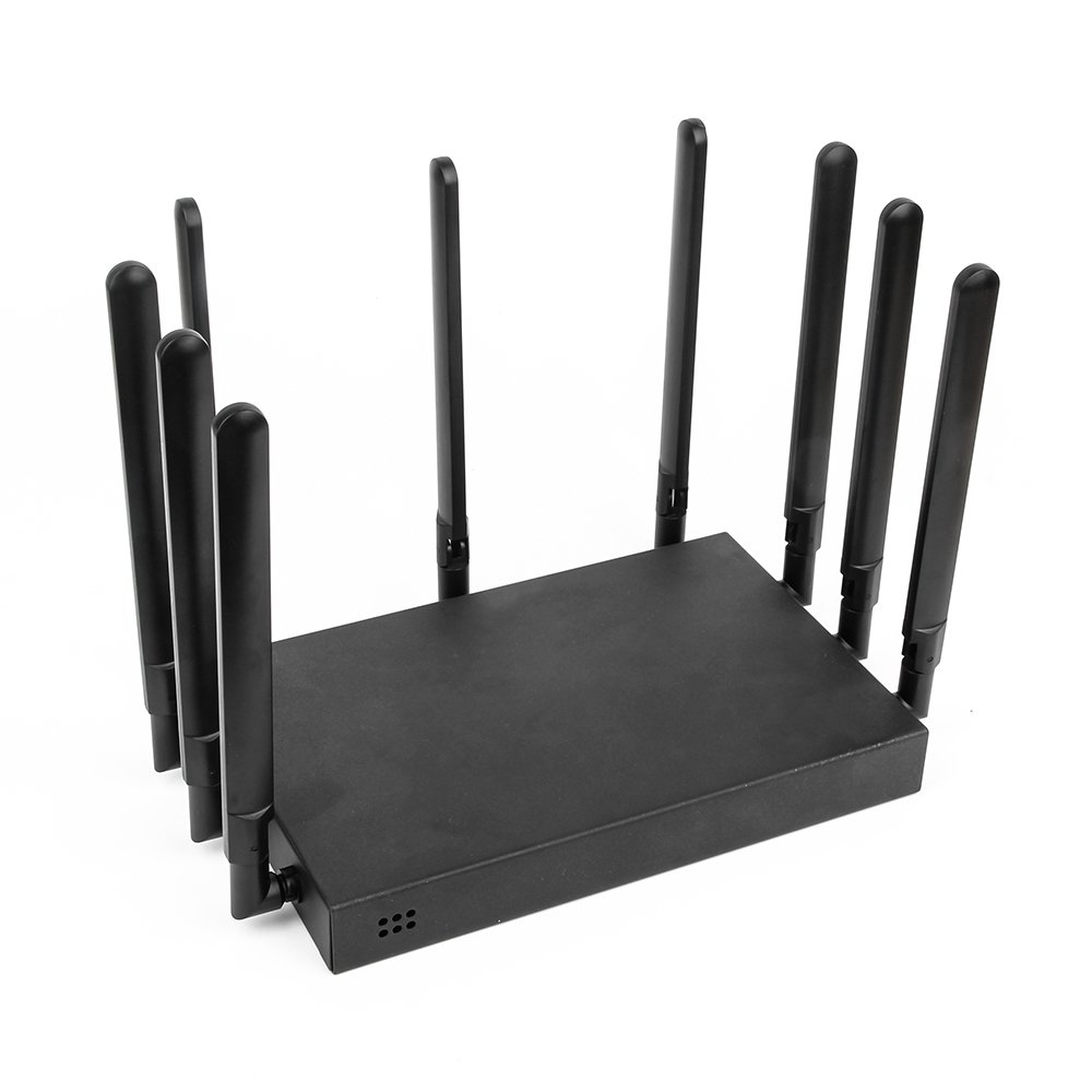 Hot Sale 5G Openwrt Vpn Dual Band Celular 5G Lte Modem Industrial Ax3000 Wifi 6 Sim Card Wireless Wifi 5G Router